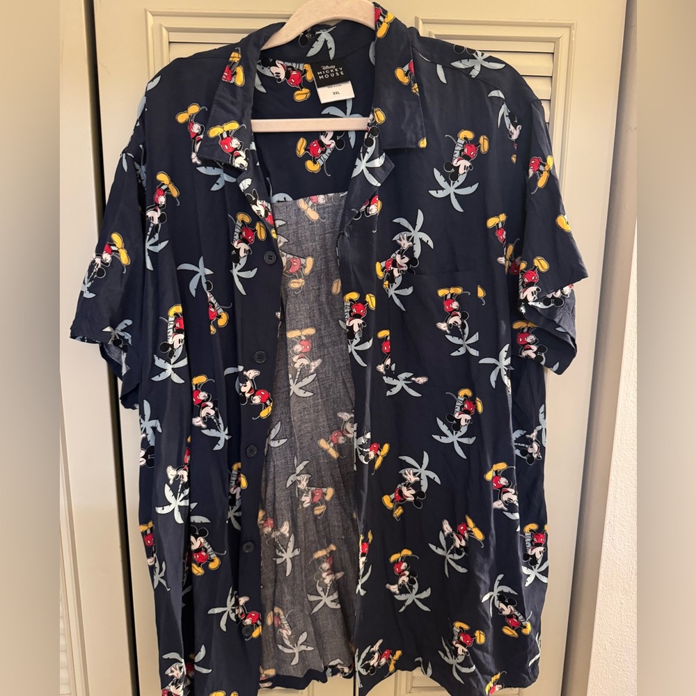 Disney Button-Down Mickey Shirt